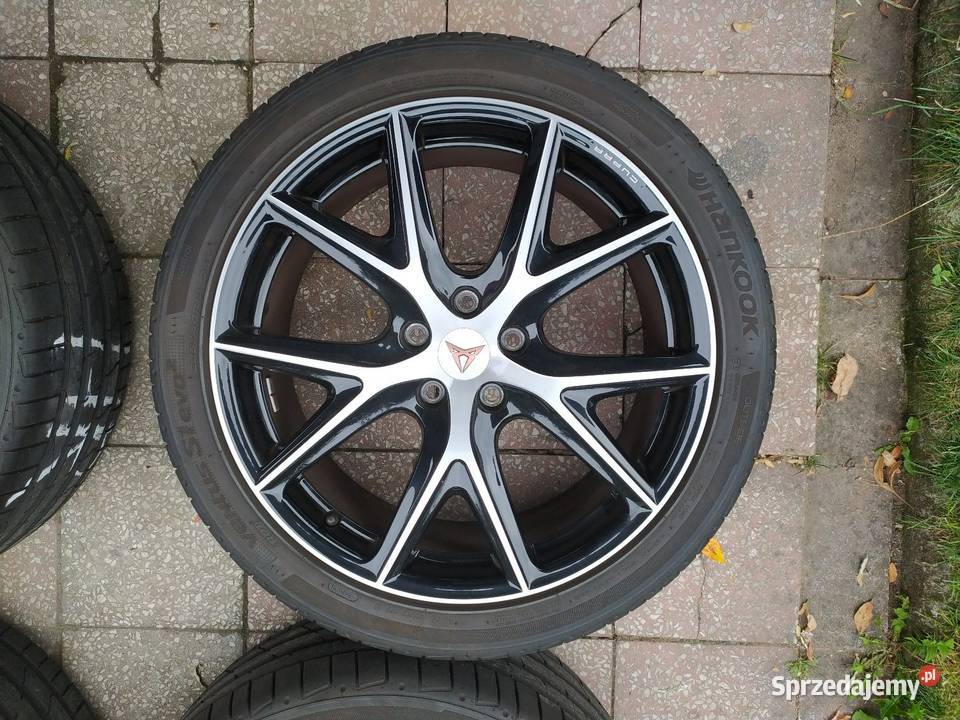 Oryginalne felgi Seat Cupra 19 opony letnie Bytów