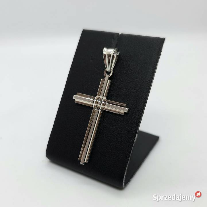 Nowa srebrna zawieszka próby 925 173g krzyżyk sprzedam