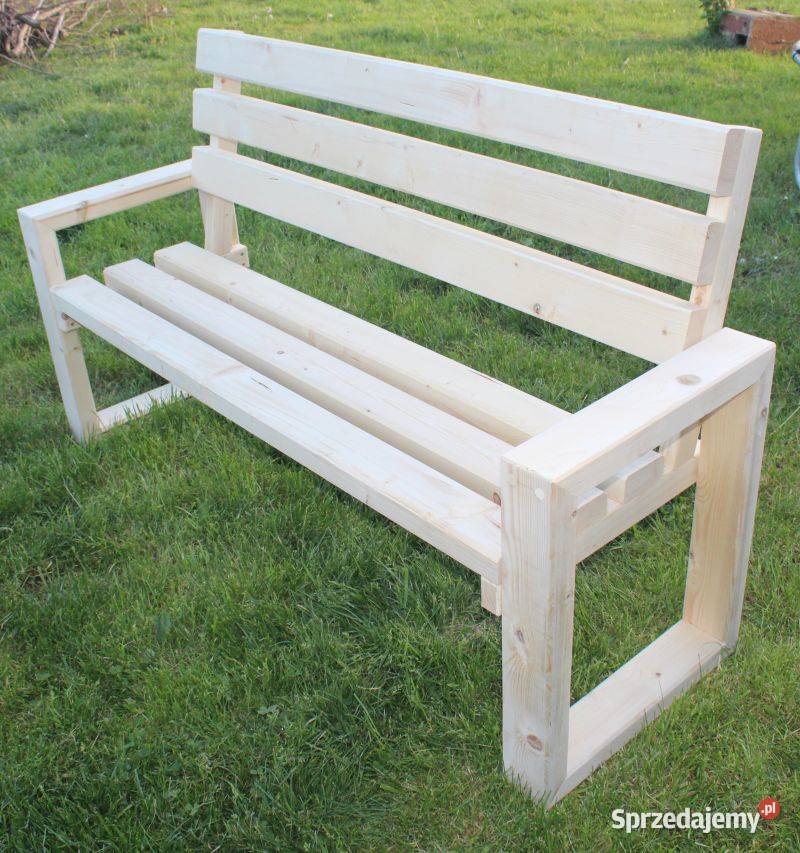 Ławka ogrodowa drewniana Zgorzelec