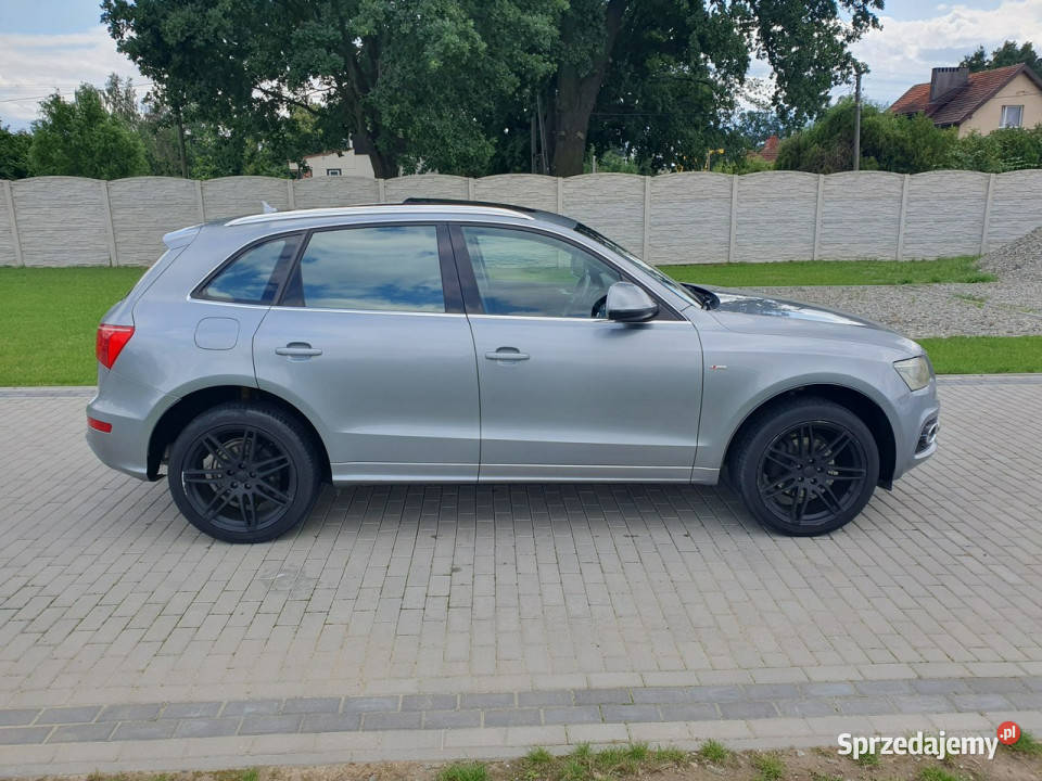Audi Q5 20tfsi Quattro S line Panorama Bixenon aluminiowe felgi opolskie Strobice