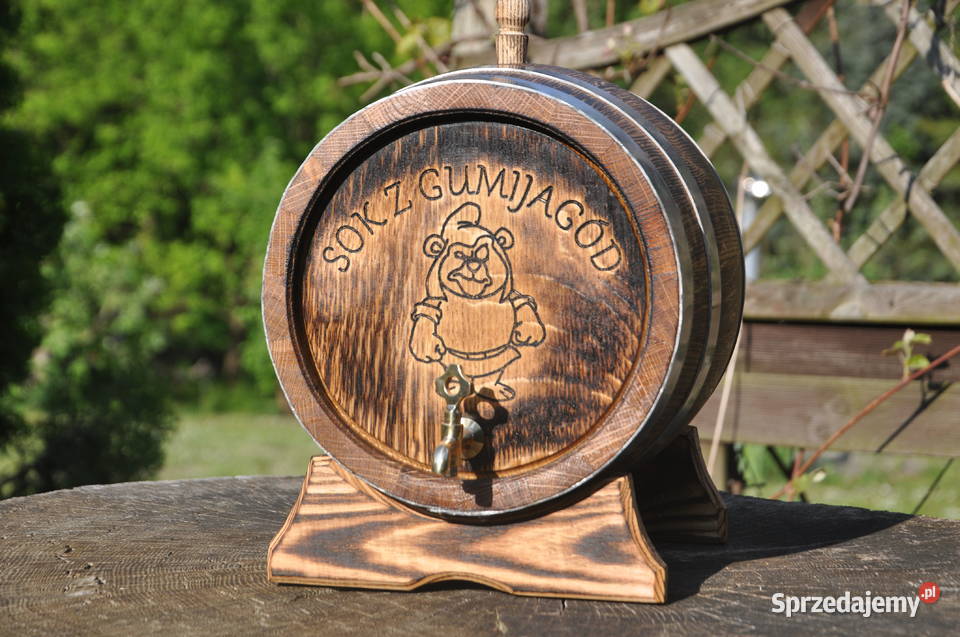 NOWA Beczka Dębowa 10L 100 szczelna Na prezent zachodniopomorskie Szczecin