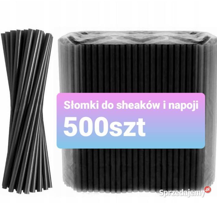 SŁOMKI DO NAPOJÓW 500 DO SHEAKÓW