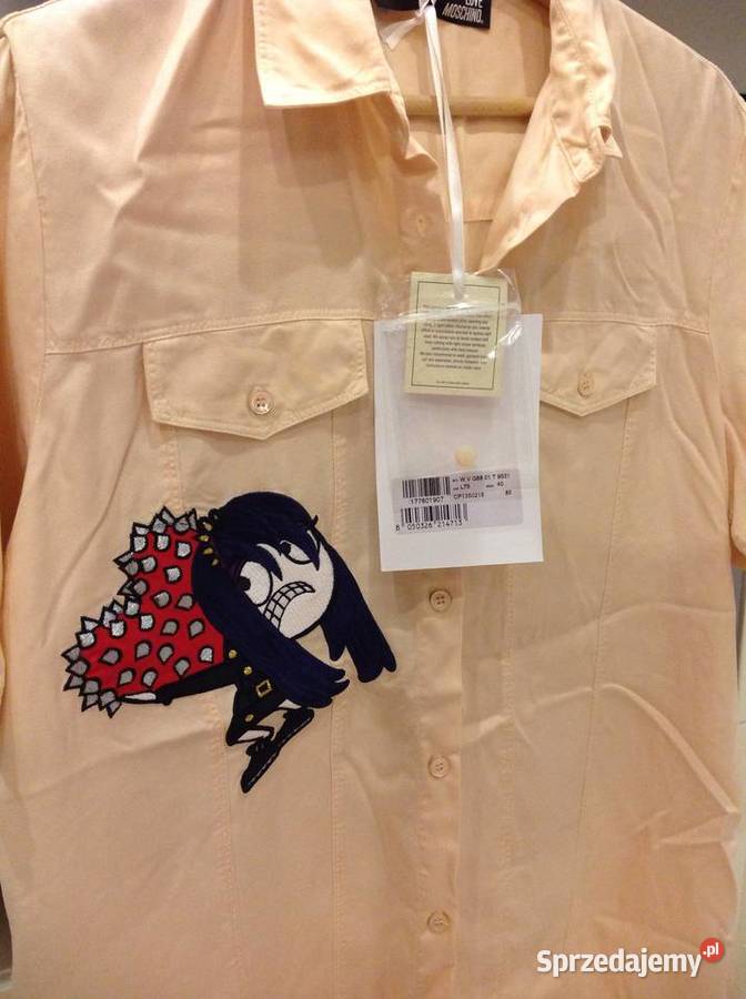 Sukienka Damska LOVE MOSCHINO L Aplikacja NOWA Nowa Sól sprzedam