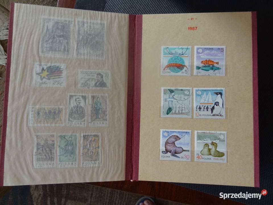 Klaser jubileuszowe tom XVI znaczki kasowane Jarosław