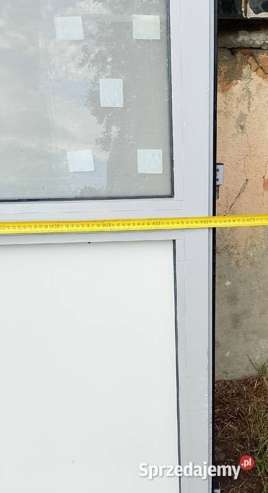 Drzwi aluminiowe sklepowe witryna sklepowa Breń Osuchowski