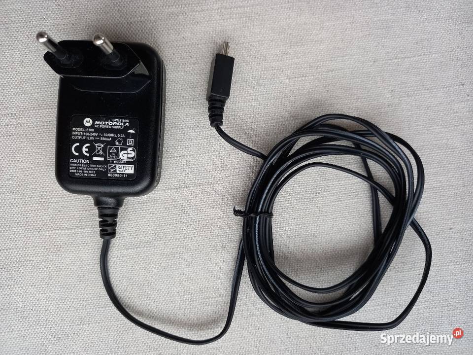 Ładowark do telefonu Motorola stary typ