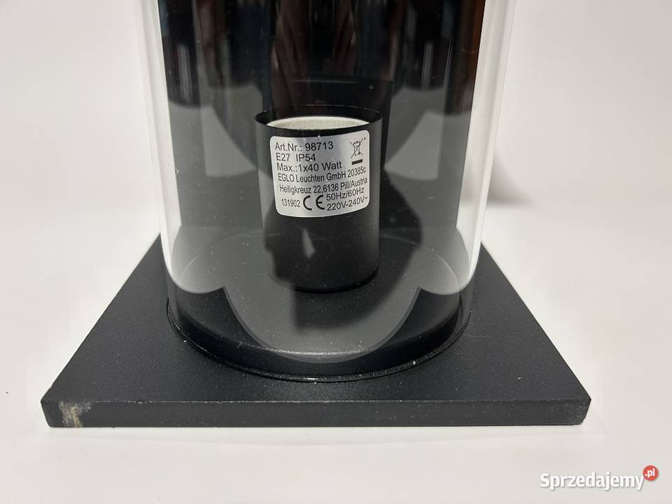 Lampa zewnętrzna ścienna CASCINETTA 98713 EGLO Oświetlenie Sanok
