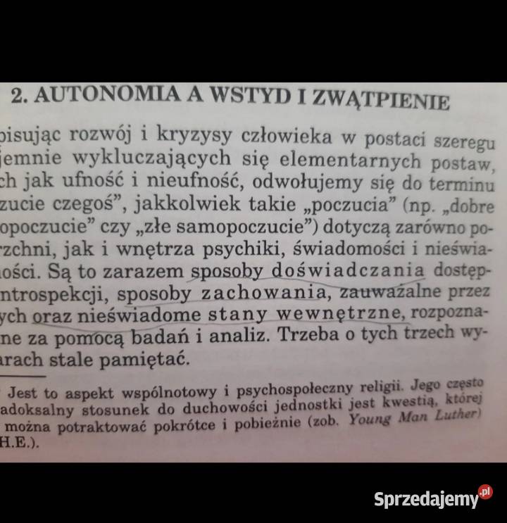 Dzieciństwo i społeczeństwo Erik H Erikson Rok wydania 2000