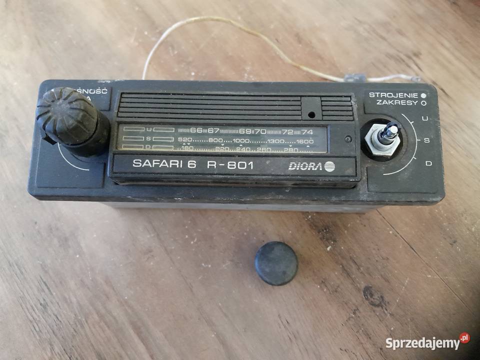Radio safari 6 r801 diora sprzedam