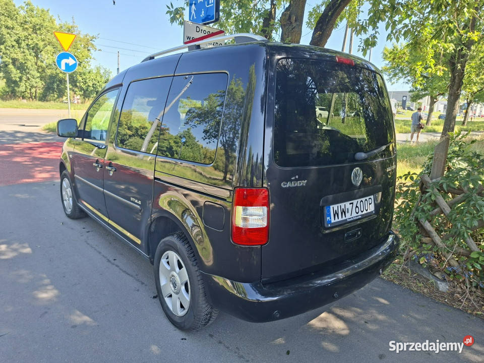 Volkswagen Caddy 19 navi automat III 2004 Łódź