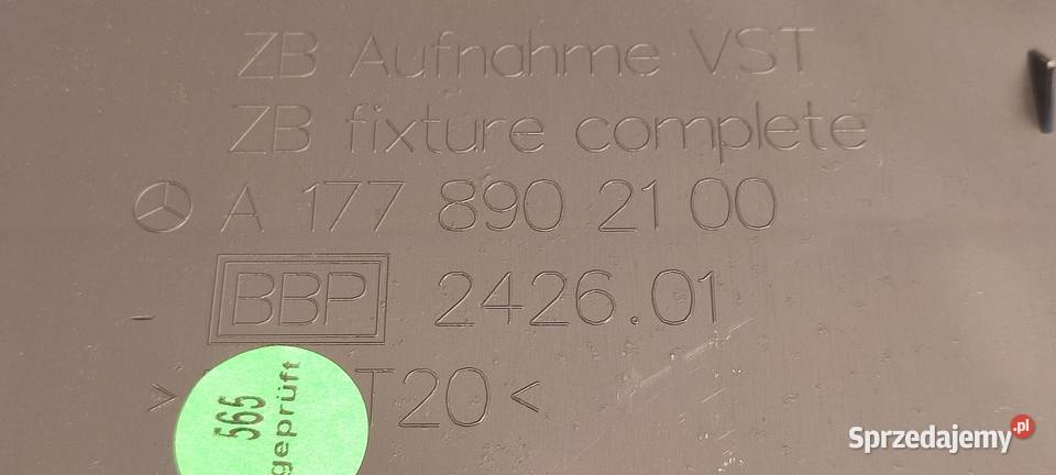 MERCEDES W247 WKŁAD DO BAGAŻNIKA A1778902100 Motoryzacja dolnośląskie