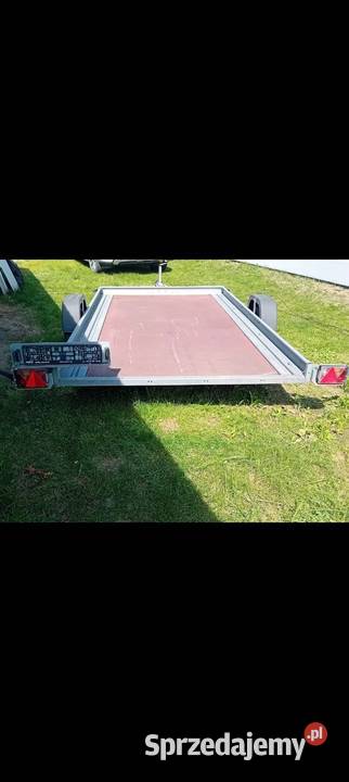 Przyczepa platforma uchylna Przyczepy i naczepy Świerklaniec