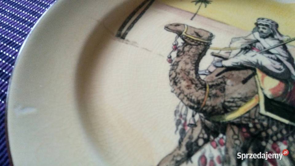 Talerz Royal Doulton 1920r lubelskie Kraczewice Prywatne