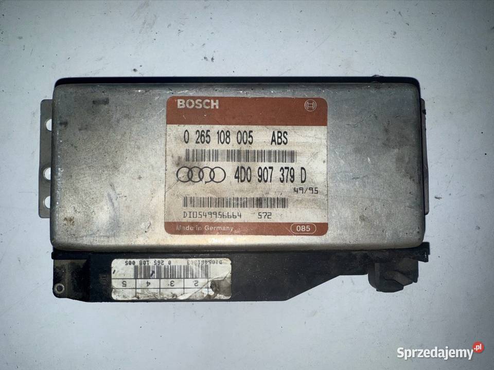 MODUŁ ABS 4D0907379D Audi A4 I B5 18 B Ostrów Wielkopolski sprzedam