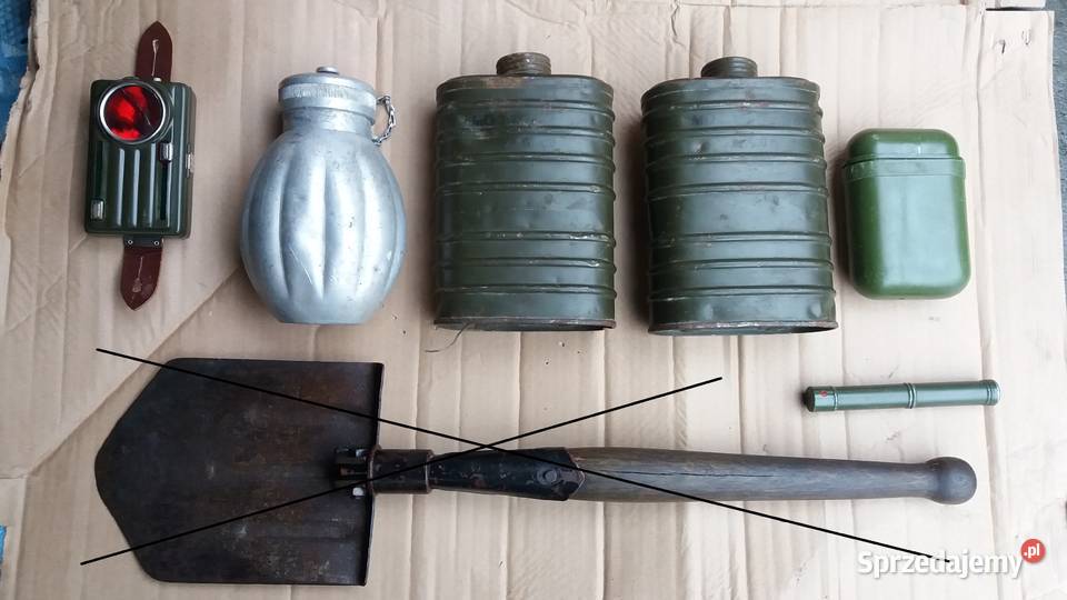 Saperka Manierka Wojskowa Raportówka Bagnet Płońsk