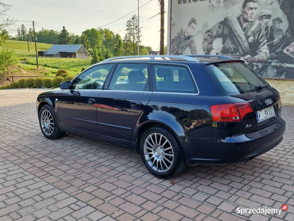 Audi A4B7 Avant 20 TDI 140 Klimatyzacja Bez granatowy