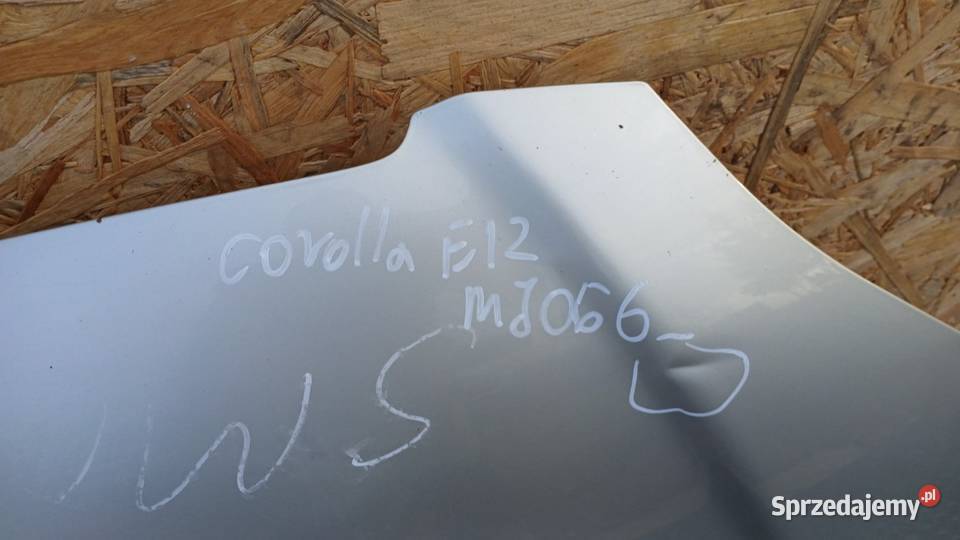 TOYOTA COROLLA E12 MASKA 8S1 Zbierkowo sprzedam