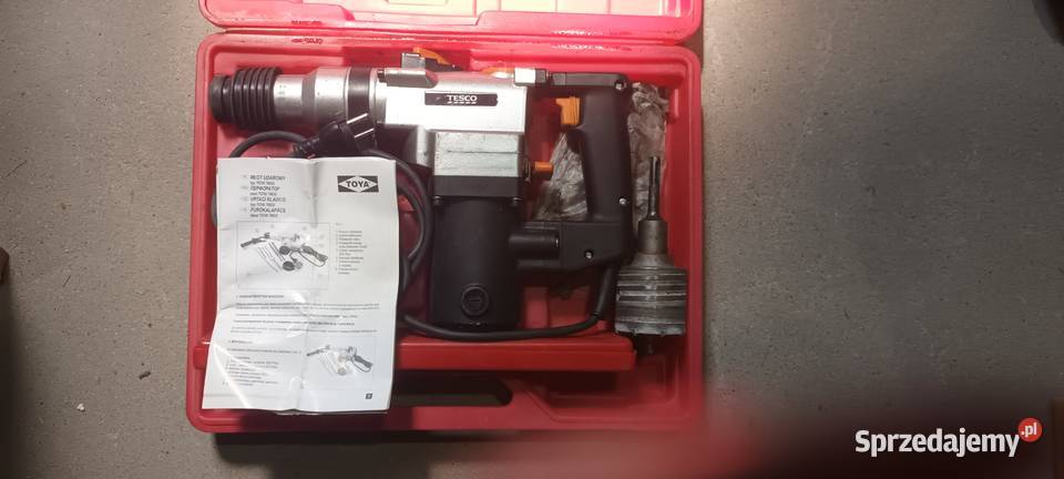 Młot udarowy TOYA 850 W 900min w walizce Kraków sprzedam