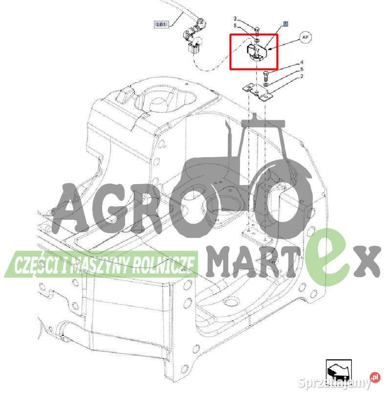 51579822 87351083 87306782 47877647 CZUJNIK CNH Wichrów