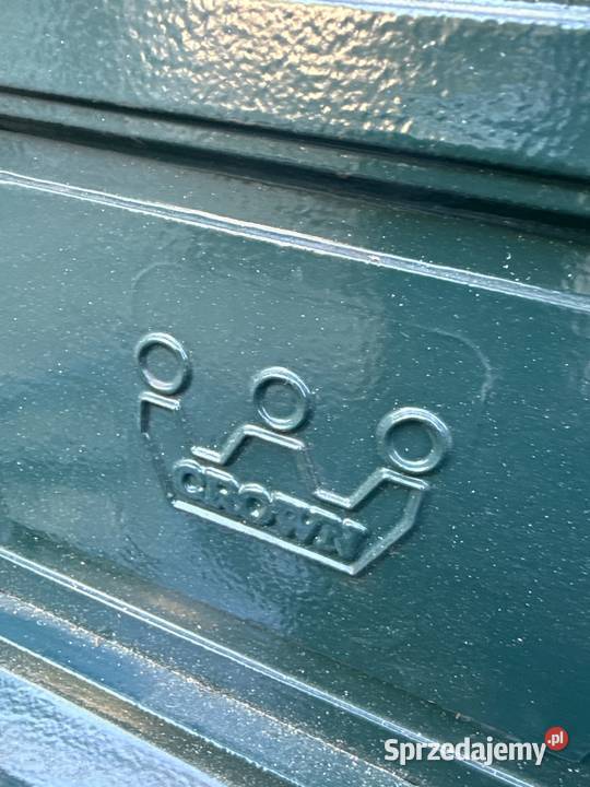 Sygnowany CROWN zlew z aluminium umywalka Długopole-Zdrój