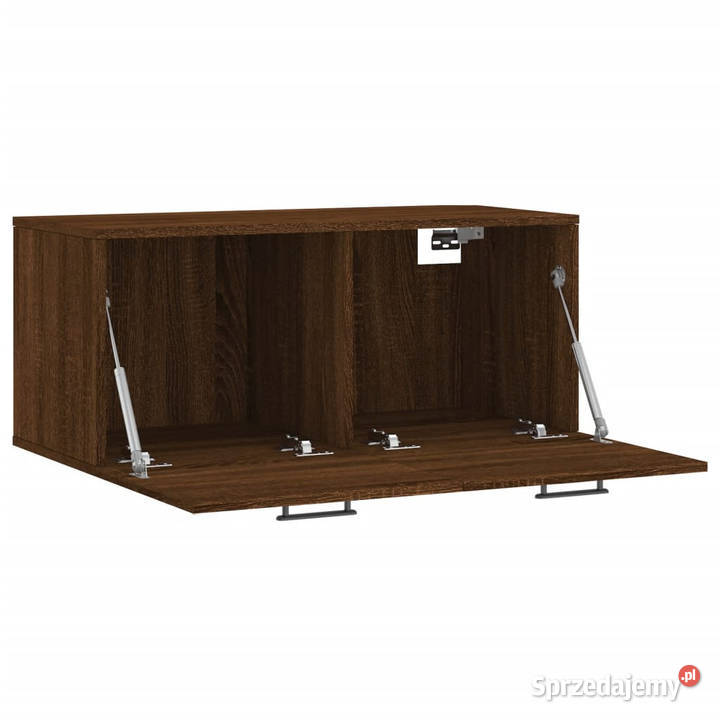 Szafka wisząca brązowy dąb 80x365x35 WM830091 Warszawa