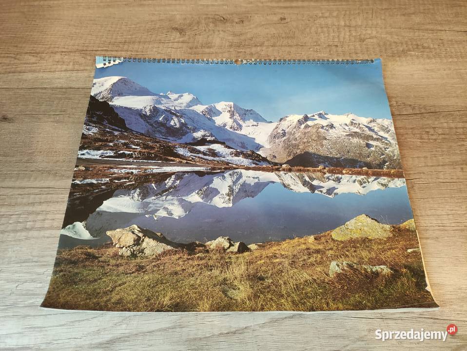 Zabytkowy kalendarz ścienny Milka 1982 r Suchard sprzedam