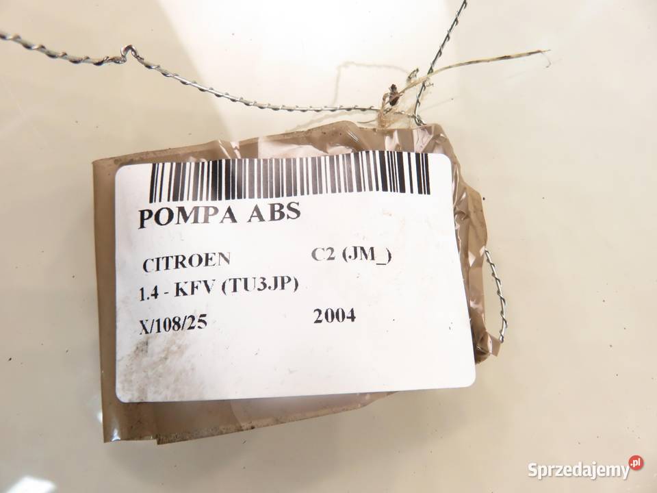 POMPA ABS CITROEN C2 JM 10096011313 9649029080