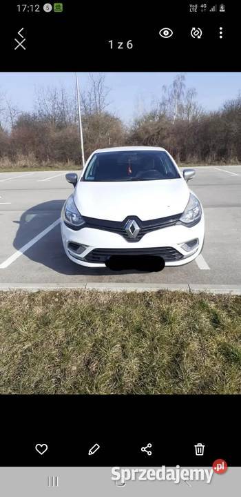 Renault clio gt line niski przebieg