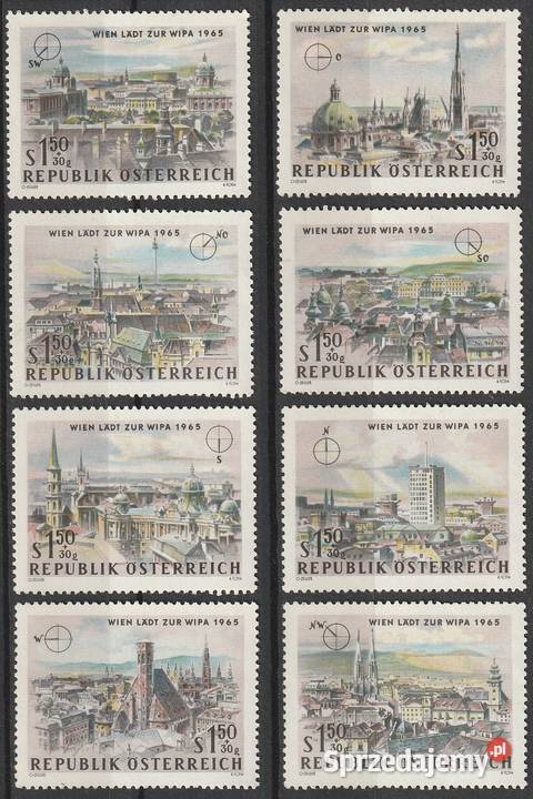 AUSTRIA WIEDEŃ WIPA 1965 CZYSTE Łódź
