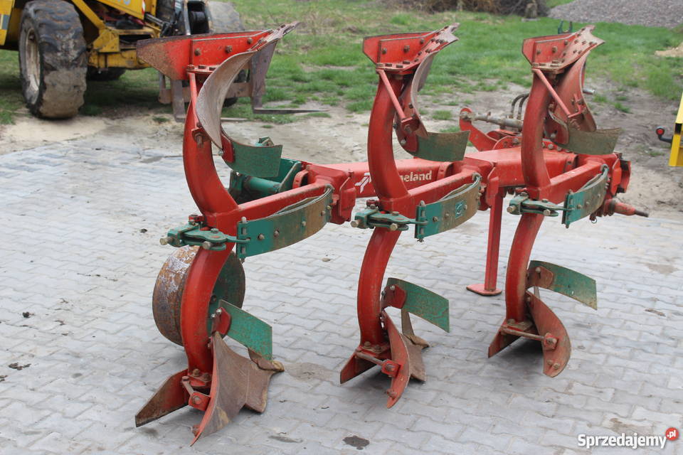 Pług Kverneland 3 skibowy obrotowy piękny