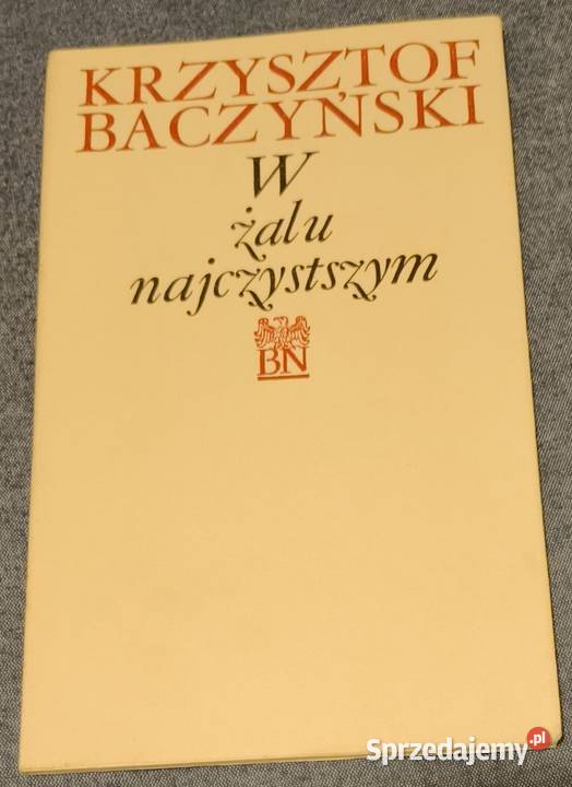 Krzysztofa Kamila Baczyńskiego pt W żalu Warszawa