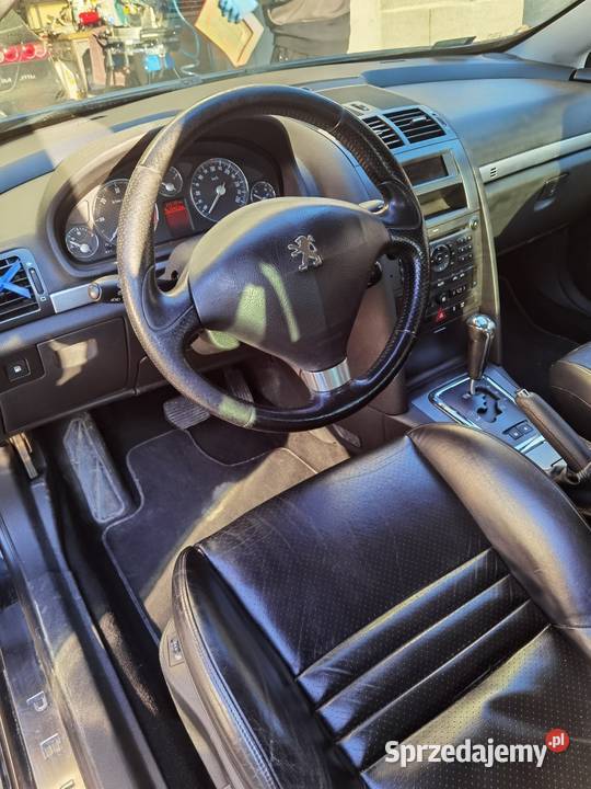 Peugeot 407 coupe 27 HDI automat elektrycznie ustawiane fotele Samochody osobowe