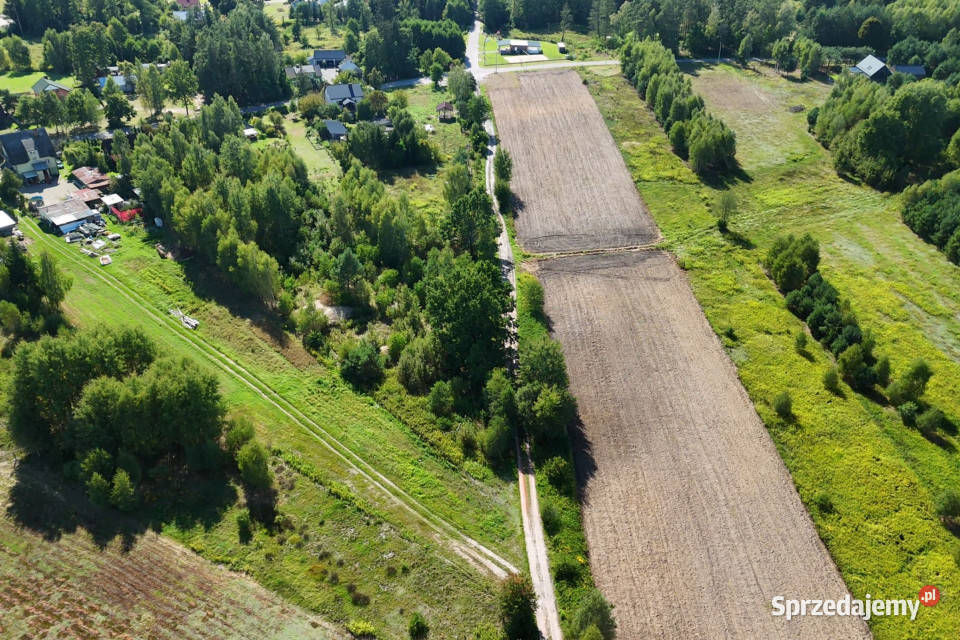 Działka budowlana z WZ 3550m2 mazowieckie Wólka Kokosia sprzedam