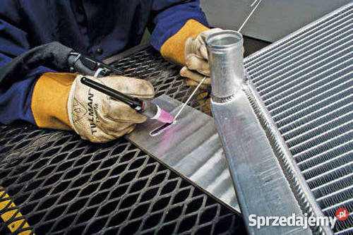 Chłodnica spawanie korpusów i rurek aluminiowych osobowe Słupca