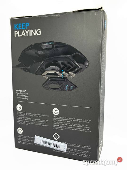 Myszka przewodowa Logitech G502 HERO sensor Elbląg