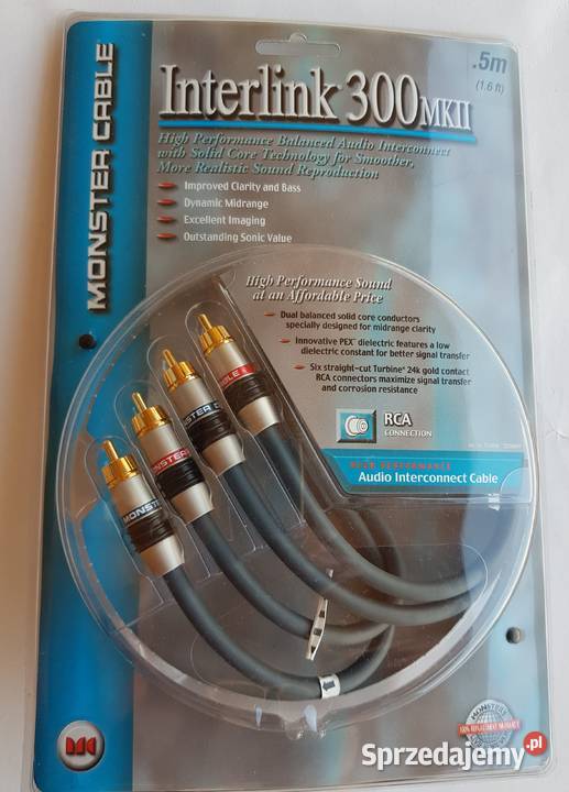 Monster Cable Interlink 300MKII 5 m