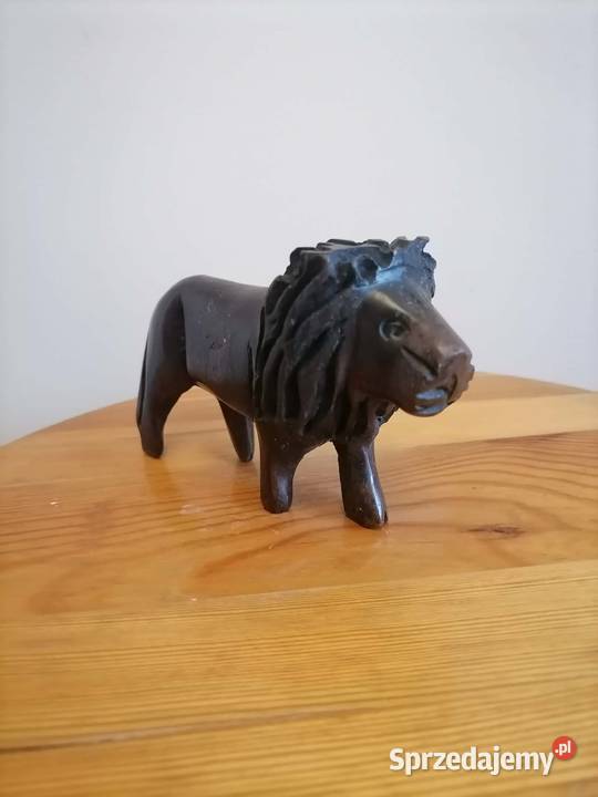 Figurka Lew Rękodzieło Wałbrzych