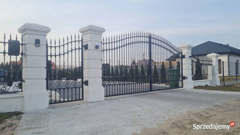 Ogrodzenia PałacoweStylowe Słupy Betonowe Gdańsk