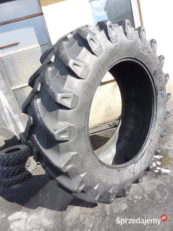 2x Opona używana rolnicza 58070R42 TRELLEBORG 70
