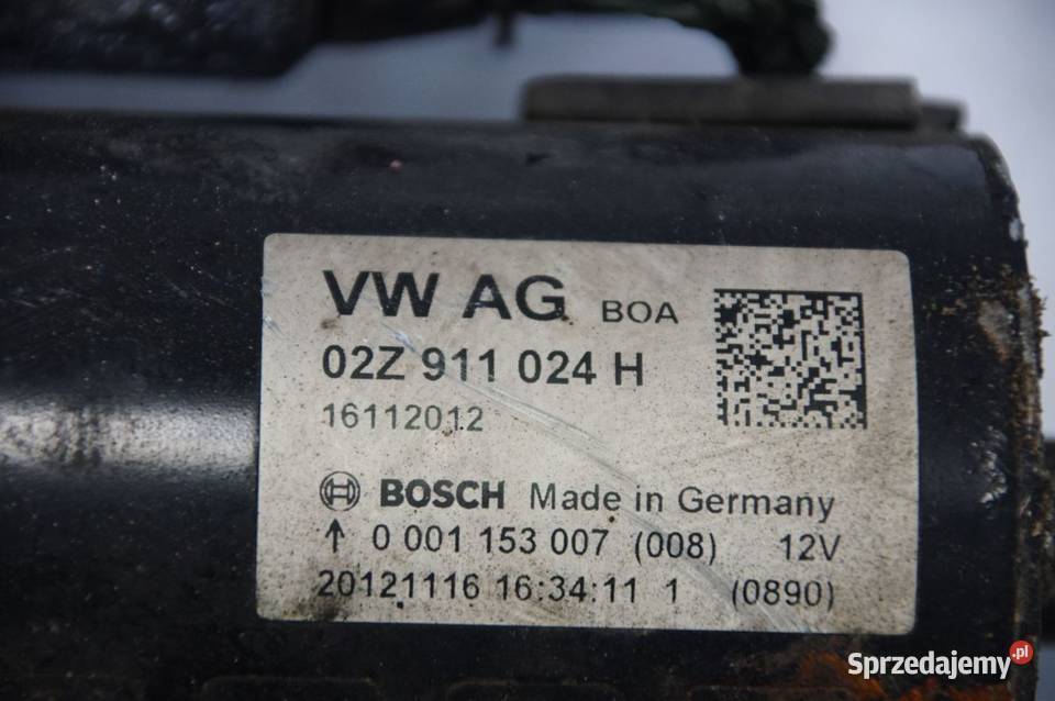 ROZRUSZNIK VOLKSWAGEN CADDY III 02Z911024H Lipno sprzedam