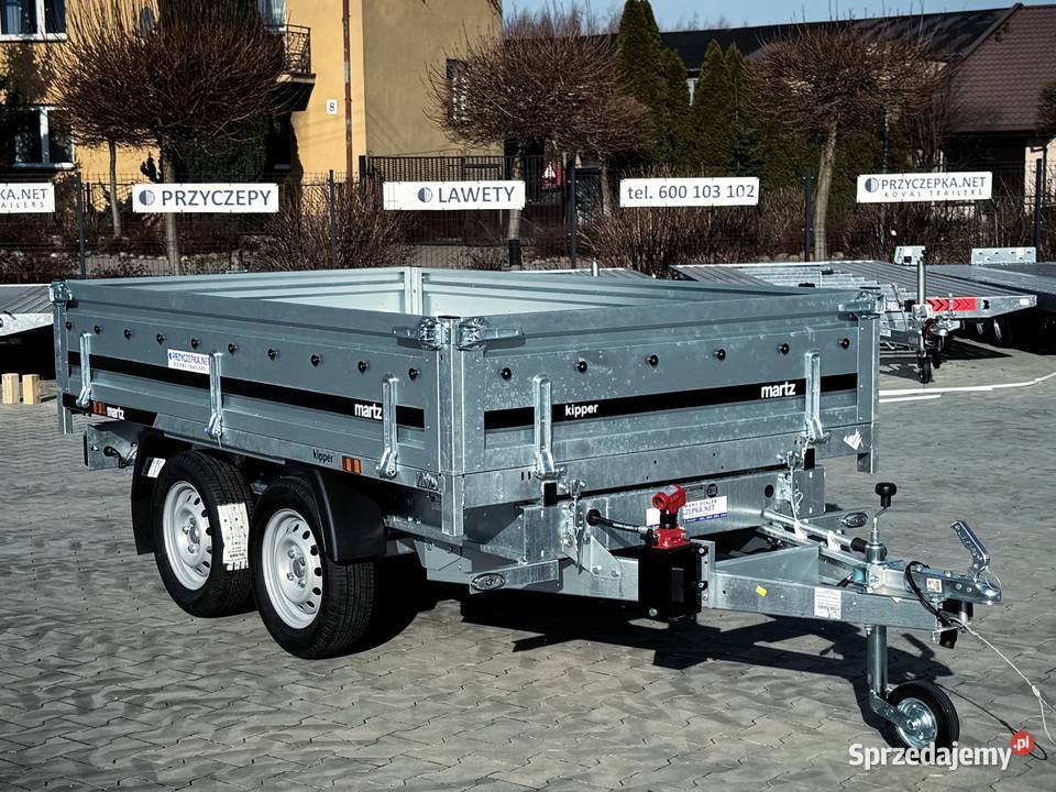 Przyczepa lekka MARTZ KIPPER 2502 S 075T KIPER Kowal