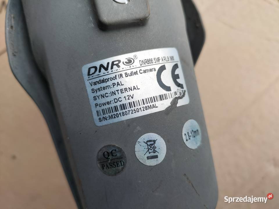 KAMERA ZEWNĘTRZNA PRZEMYSŁOWA Dnr 866 1080Pw Kamień-Kolonia