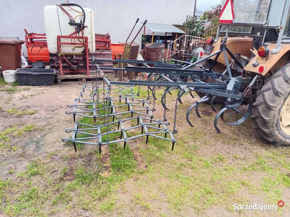 Lekki kultywator z broną nieuszkodzony warmińsko-mazurskie Nowe Miasto Lubawskie