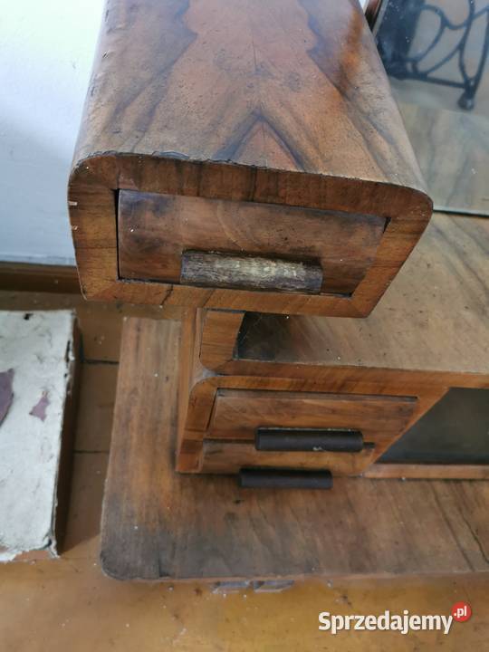 Toaletka PRL z Lustrem Komody Komody Sokołów Podlaski