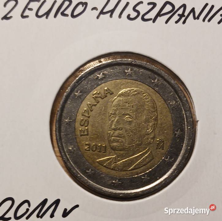 2 Euro Hiszpania 2011 r Konin