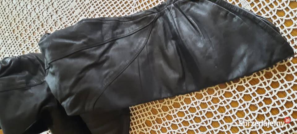 Skórzane buty z długą cholewką inna Lublin