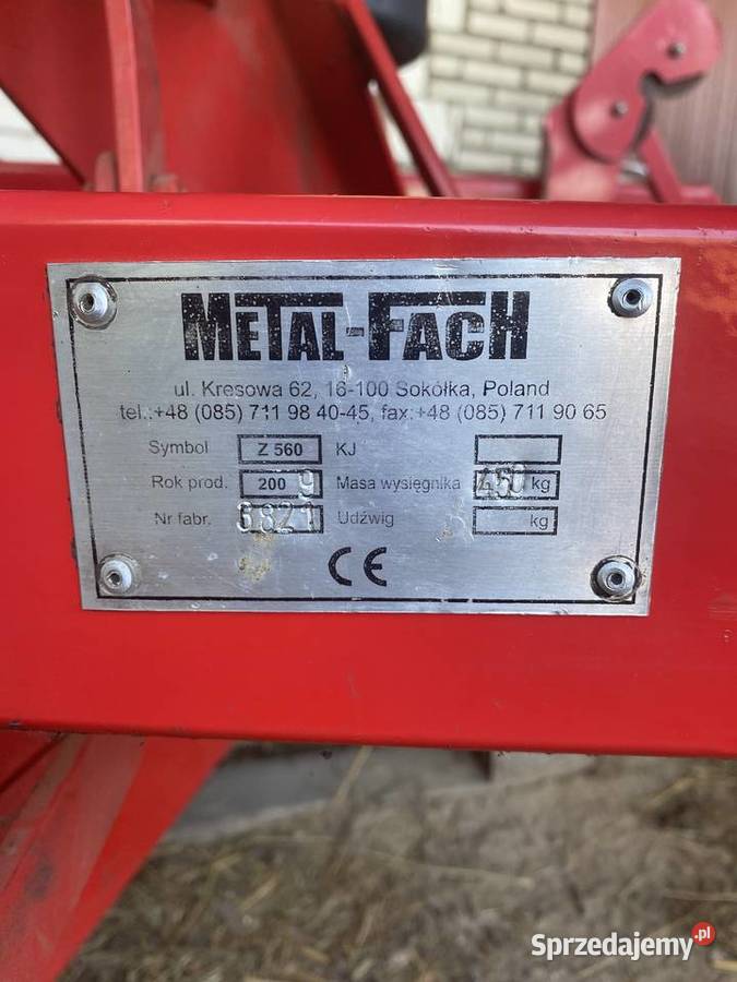 Owijarka MetalFach Siemiatycze sprzedam