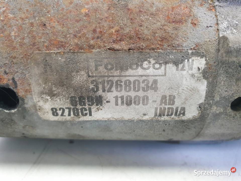 ROZRUSZNIK Volvo V70 III 20 16V ROZRUSZNIK lubelskie Rudka