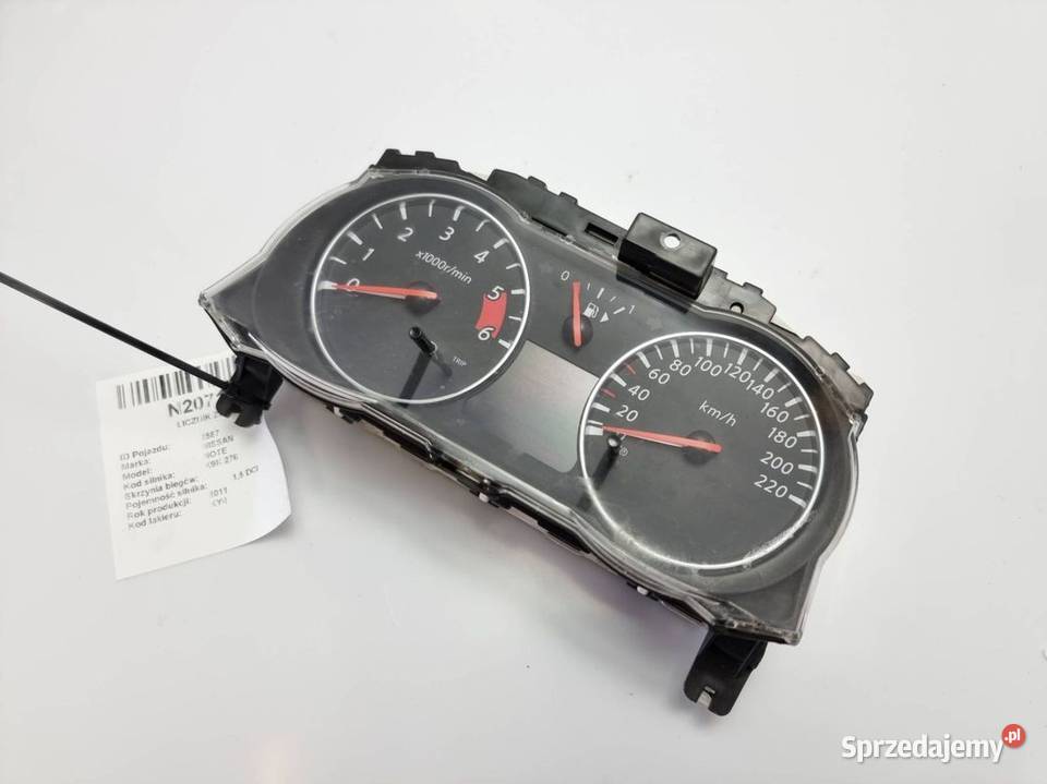 LICZNIK ZEGAR NISSAN NOTE BH53E Lipno