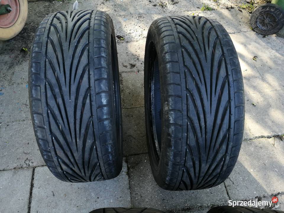 4x opony toyo t1r i r1r jedna uszkodzona 1955015 lubelskie Międzyrzec Podlaski